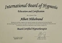 International Board - Certificat - Hypnosetherapeut - owi Praxis für Integrative Hypnosetherapie - Veränderungscoaching